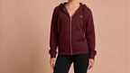 Maroon Women's Fleece Hoodie