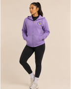 Lavender Purple Women's Fleece Hoodie