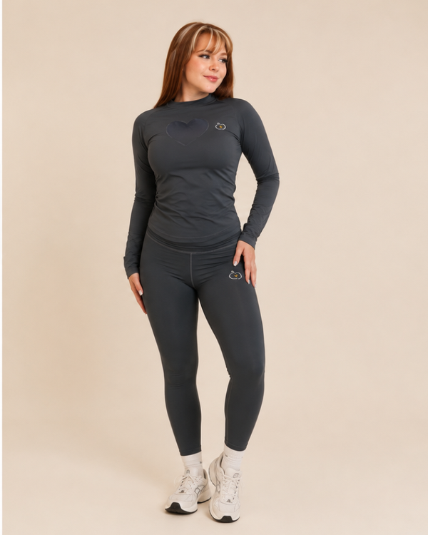 Charcoal Grey Women's Gym Wear