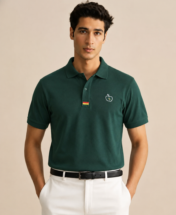Dark Green Men's Polo