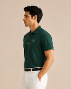 Dark Green Men's Polo