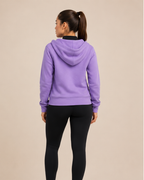 Lavender Purple Women's Fleece Hoodie
