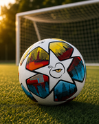 Apple Eye Champion Star Football | Multicolor UCL Style Soccer Ball