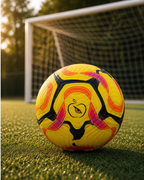 Apple Eye Inferno Football | Yellow, Orange & Pink Soccer Ball