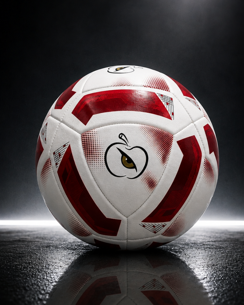 Apple Eye Pro Football | White & Red Match Ball