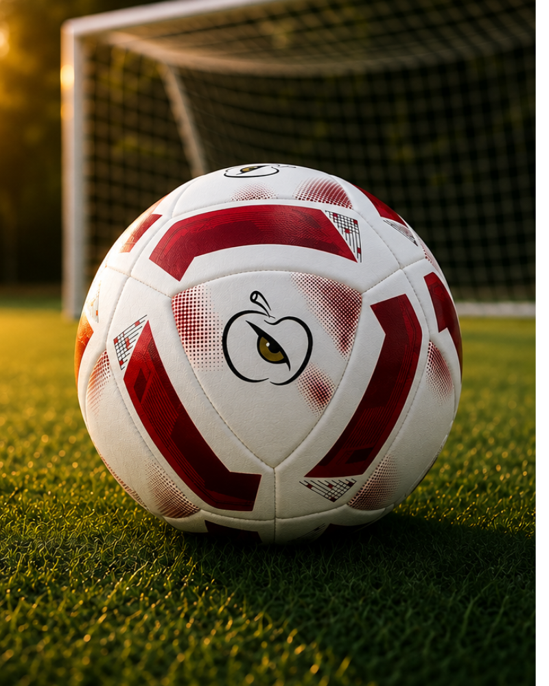 Apple Eye Pro Football | White & Red Match Ball