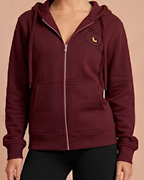 Maroon Women's Fleece Hoodie
