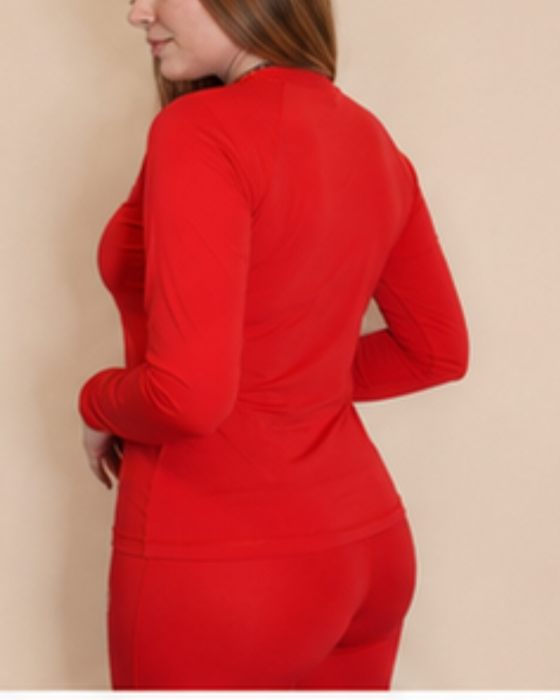Red Women's Gym Wear